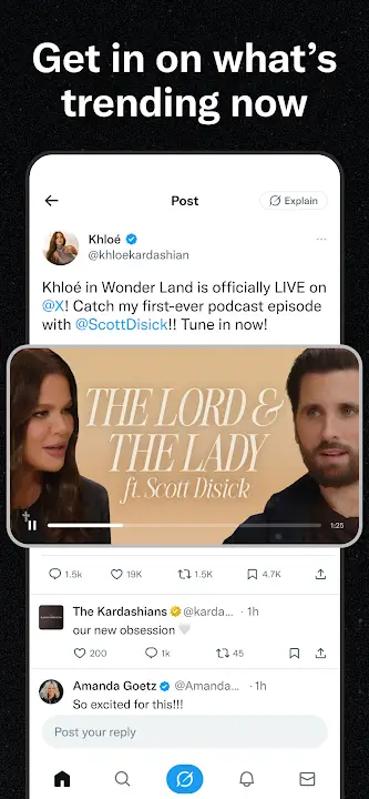 X screenshot