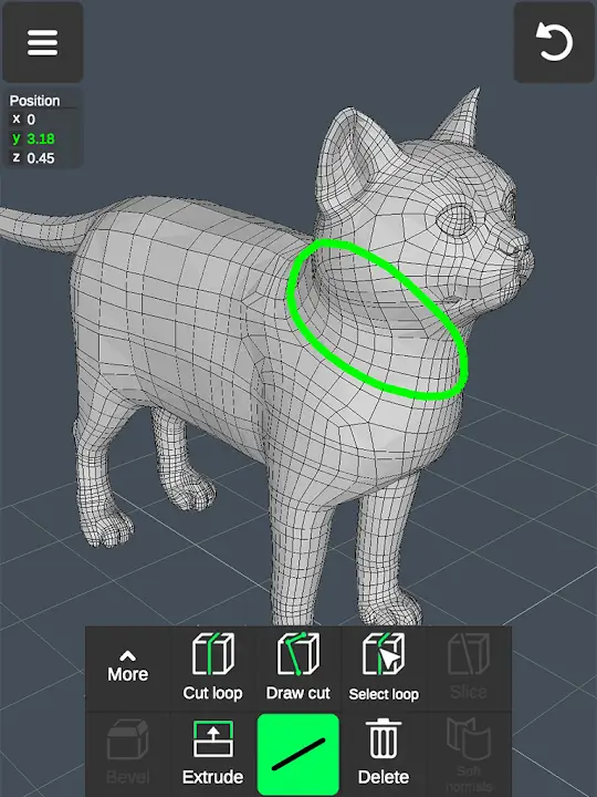 3D Modeling App screenshot