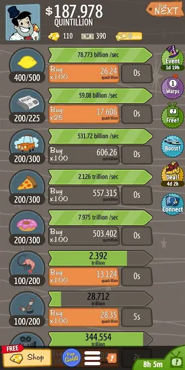 AdVenture Capitalist screenshot