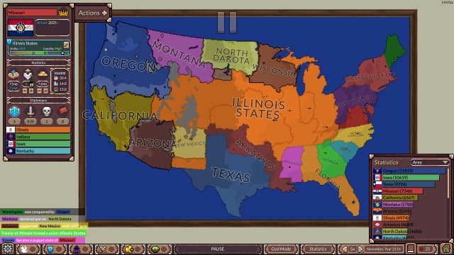Ages of Conflict World War Sim screenshot