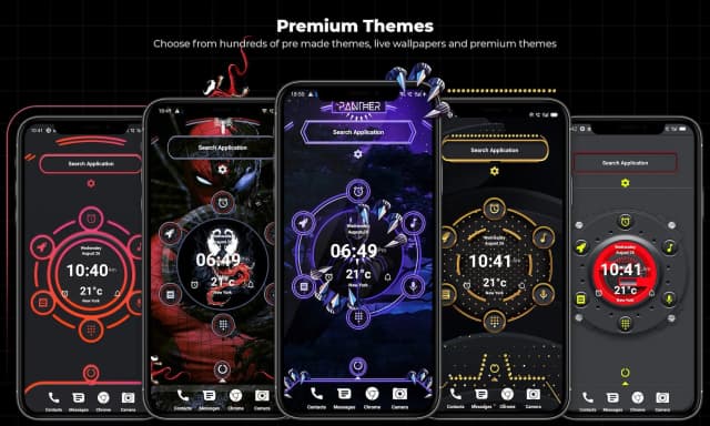 Alpha Hybrid Launcher screenshot