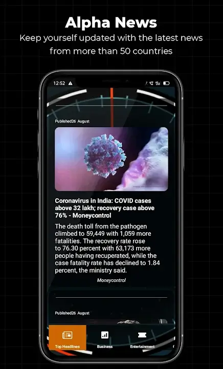 Alpha Hybrid Launcher screenshot