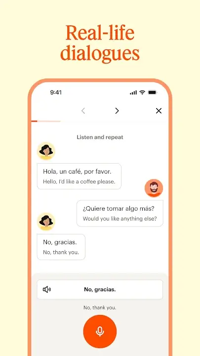 Babbel screenshot