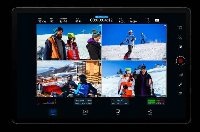 Blackmagic Camera screenshot