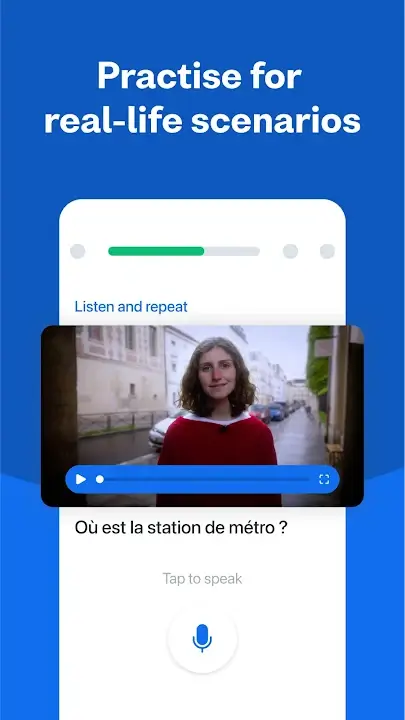 Busuu screenshot