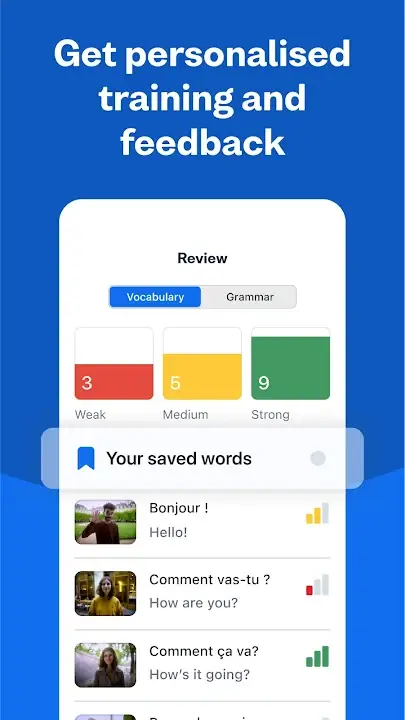 Busuu screenshot
