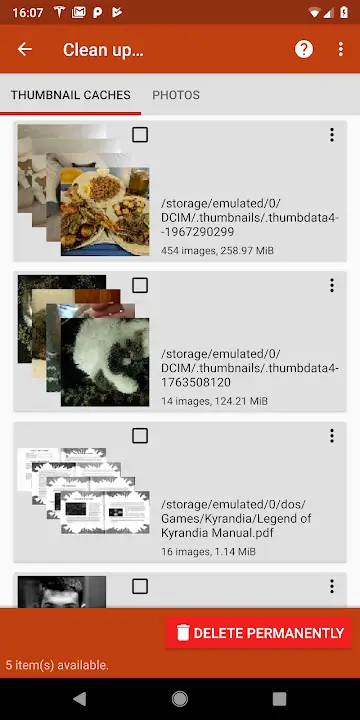 DiskDigger Pro screenshot