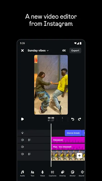 Edits screenshot