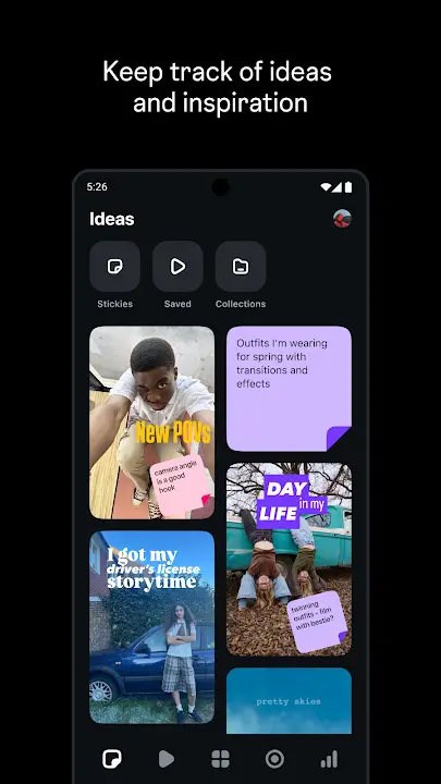 Edits screenshot