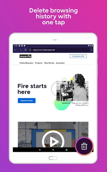 Firefox Focus screenshot