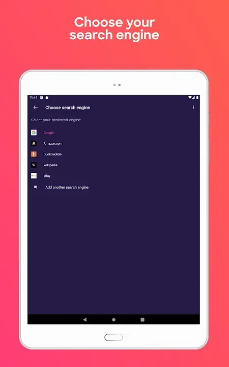 Firefox Focus screenshot