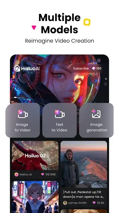 Hailuo AI screenshot