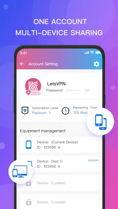 Lets VPN screenshot