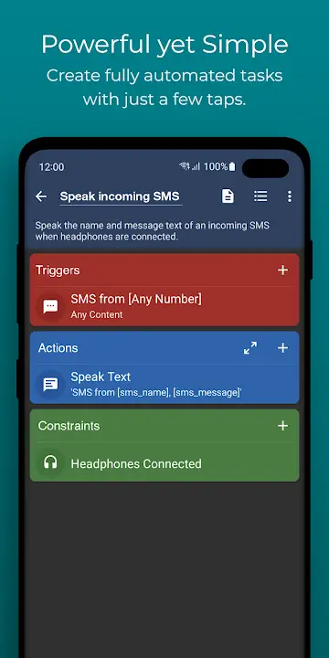 MacroDroid screenshot