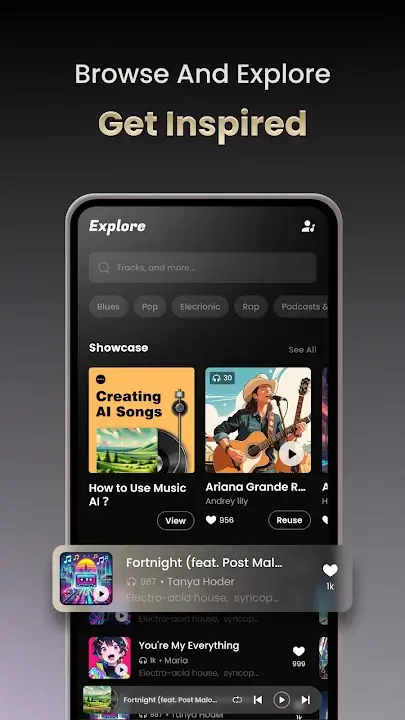 Music AI screenshot