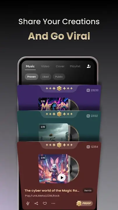Music AI screenshot