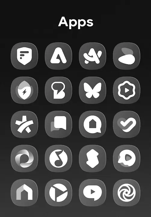 OneGlass 8 Icon Pack screenshot