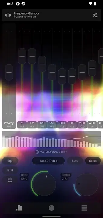 Poweramp screenshot