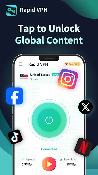 Rapid VPN screenshot