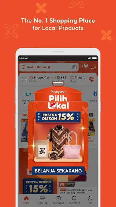 Shopee screenshot