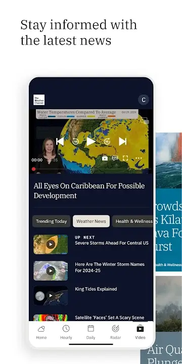 The Weather Channel screenshot