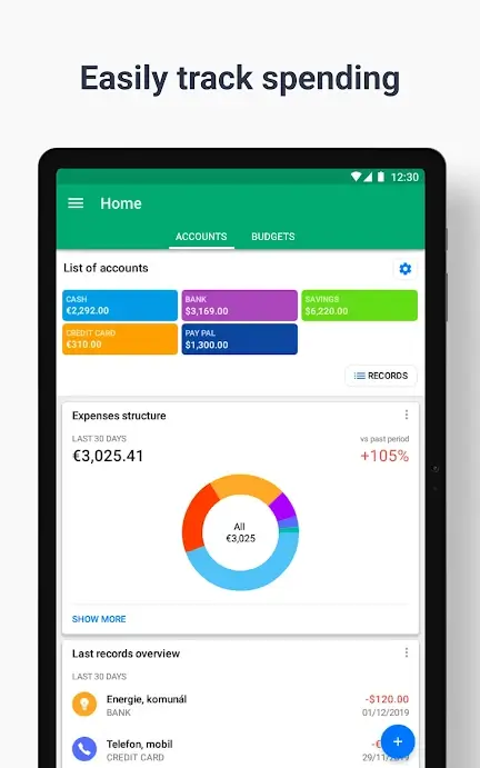 Wallet screenshot