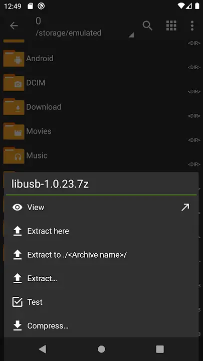 Zarchiver Pro screenshot