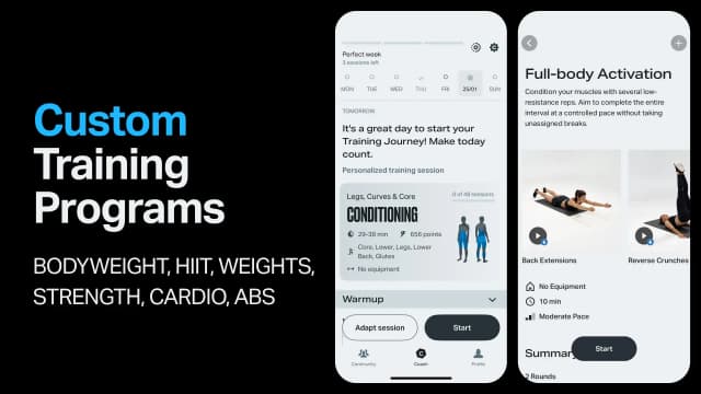Freeletics screenshot