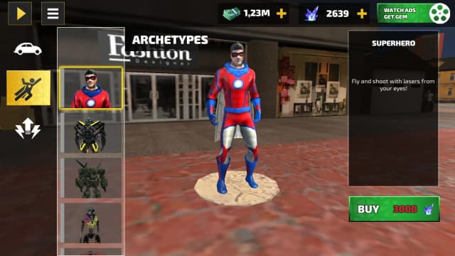 Rope Hero Vice Town screenshot
