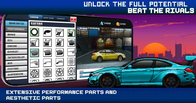 Pixel X Racer screenshot