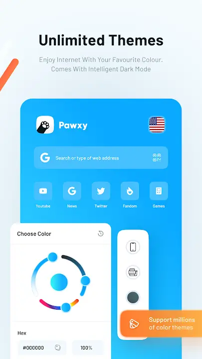 Pawxy VPN screenshot