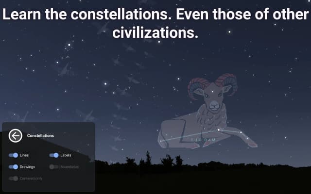 Stellarium Plus screenshot