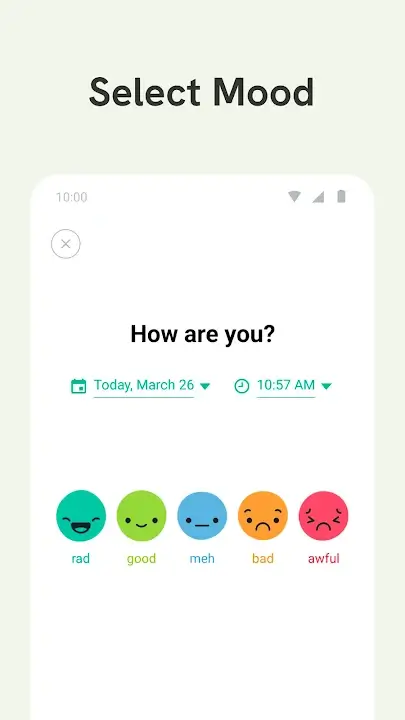 Daylio screenshot