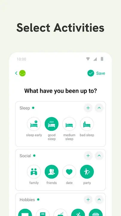 Daylio screenshot