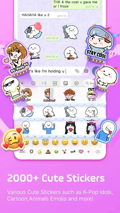 Facemoji Keyboard screenshot