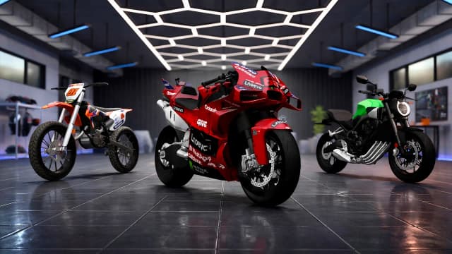 Motorcycle Real Simulator screenshot