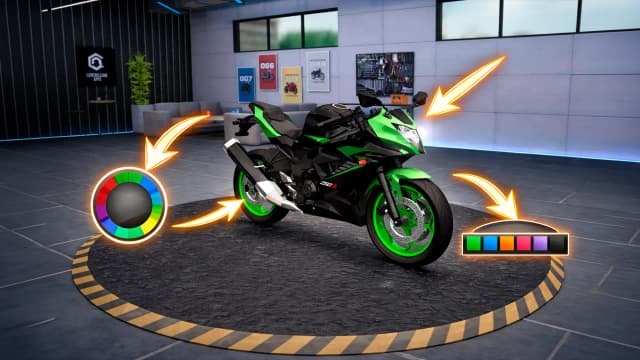 Motorcycle Real Simulator screenshot