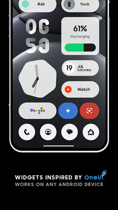 OneUI Widgets screenshot