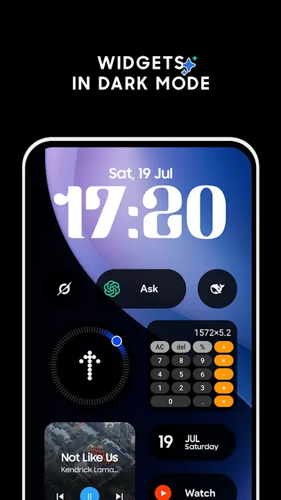 OneUI Widgets screenshot
