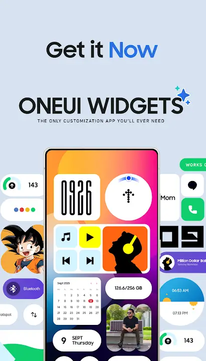 OneUI Widgets screenshot