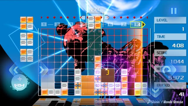 LUMINES REMASTERED screenshot
