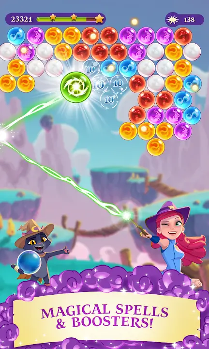 Bubble Witch 3 Saga screenshot